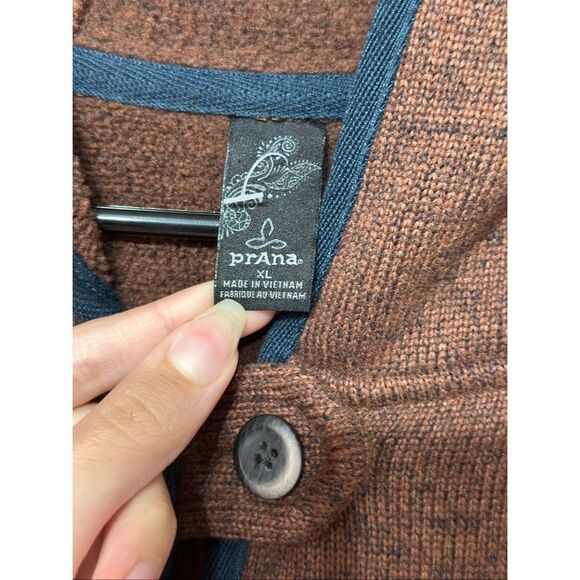 NWOT Prana Clove Outdoor Tri Thermal Poncho Casual Gorpcore Fleece Pullover XL - Picture 7 of 12